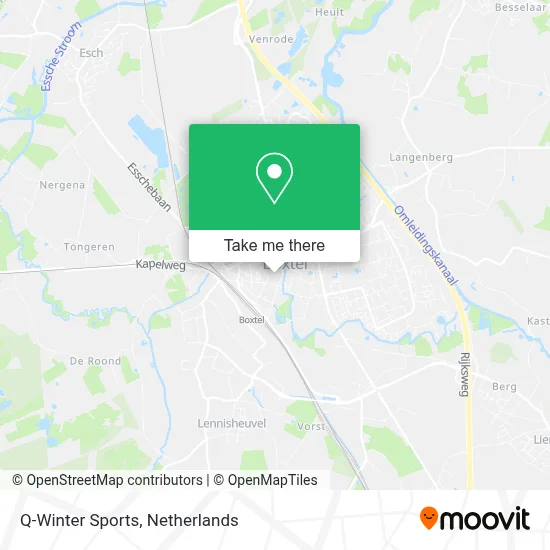 Q-Winter Sports map