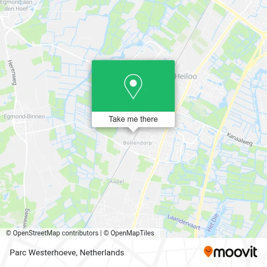 Parc Westerhoeve map