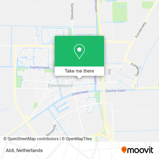 Aldi map