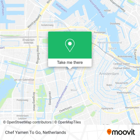 Chef Yamen To Go map