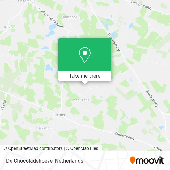 De Chocoladehoeve map