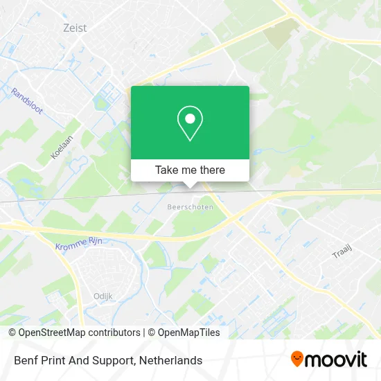 Benf Print And Support map