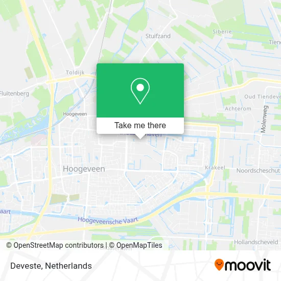 Deveste map