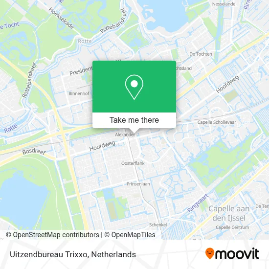 Uitzendbureau Trixxo map
