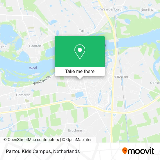 Partou Kids Campus map