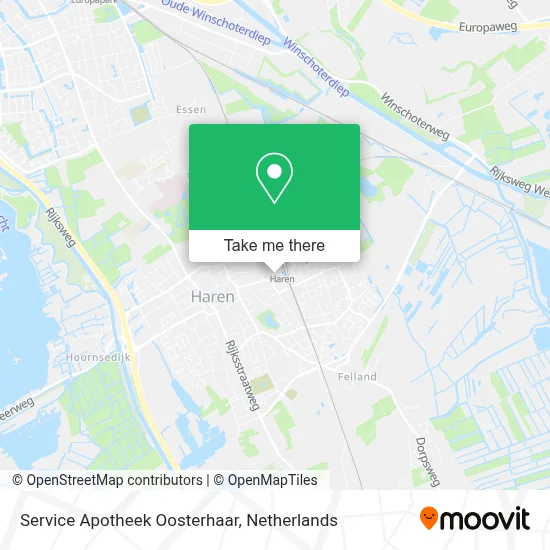 Service Apotheek Oosterhaar map