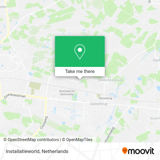 Installatieworld map