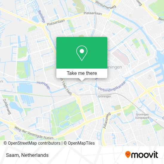 Saam map