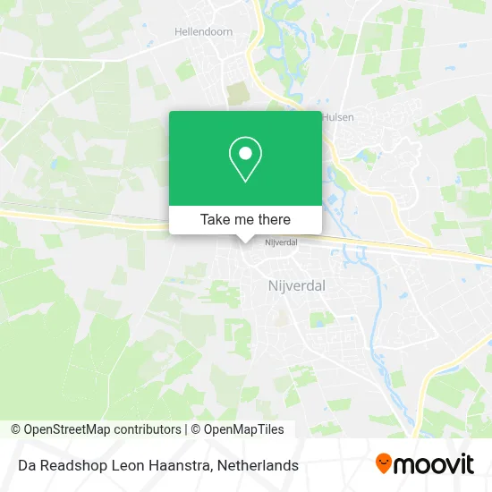 Da Readshop Leon Haanstra Karte