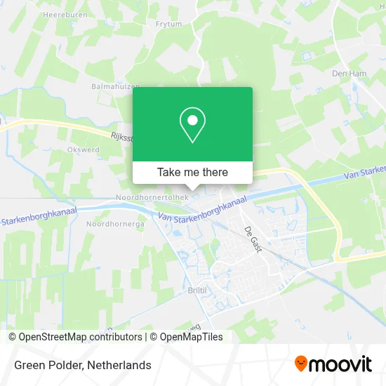 Groene Polder map