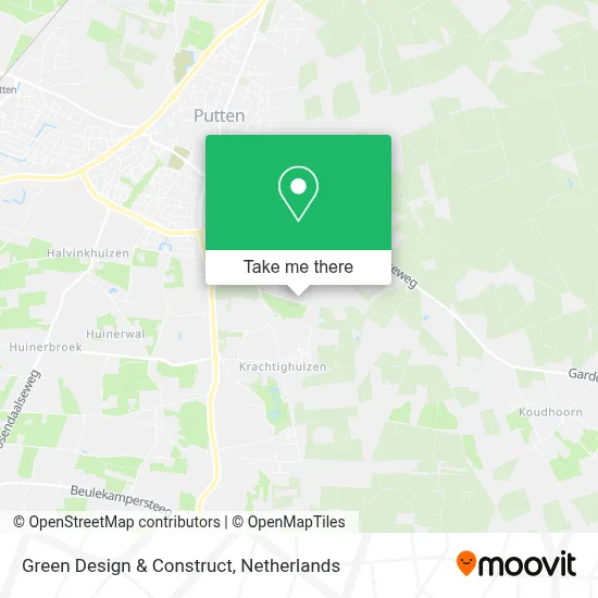 Green Design & Construct map