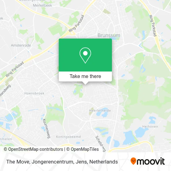 The Move, Jongerencentrum, Jens map
