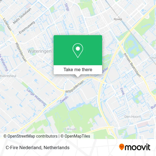 C-Fire Nederland map