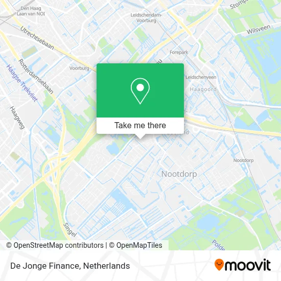 De Jonge Finance map