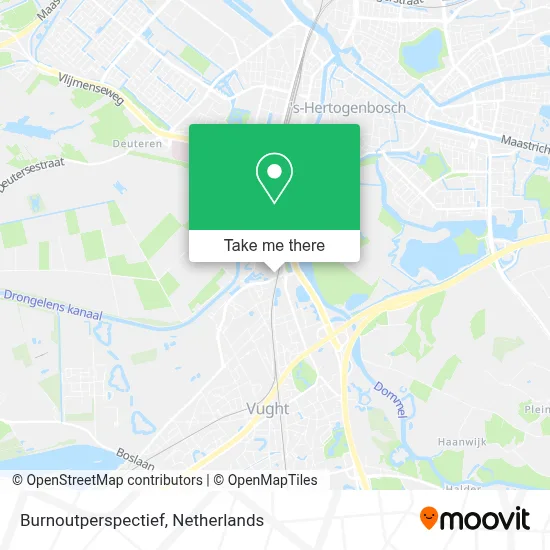 Burnoutperspectief map