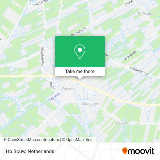 Hb Bouw map