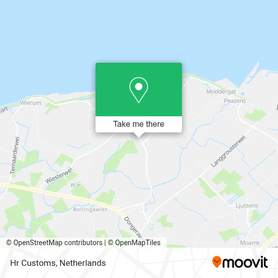 Hr Customs map