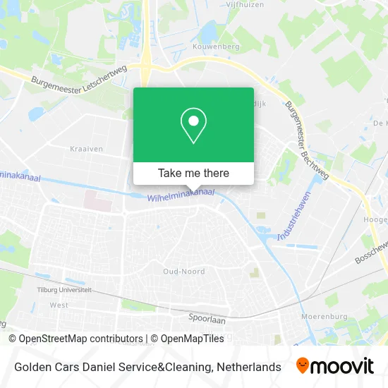 Golden Cars Daniel Service&Cleaning map