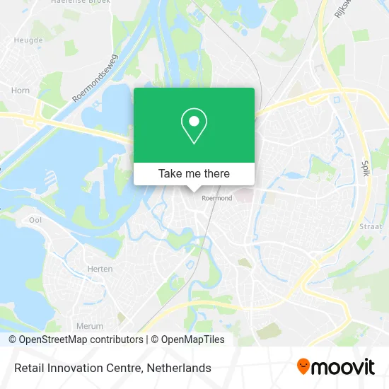 Retail Innovation Centre map