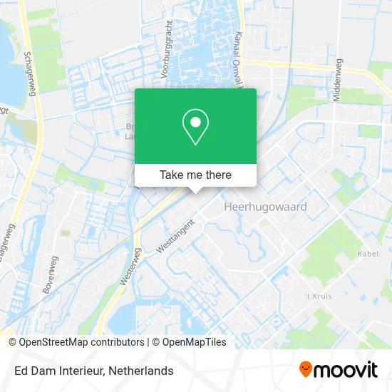 Ed Dam Interieur map