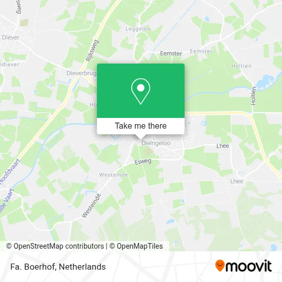 Fa. Boerhof map