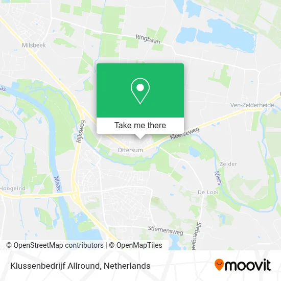 Klussenbedrijf Allround map