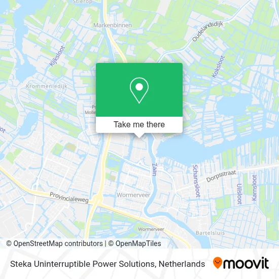 Steka Uninterruptible Power Solutions map