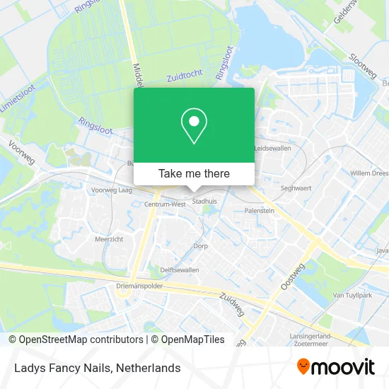 Ladys Fancy Nails map
