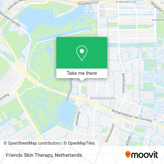 Friends Skin Therapy map