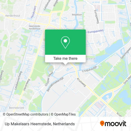 Up Makelaars Heemstede map