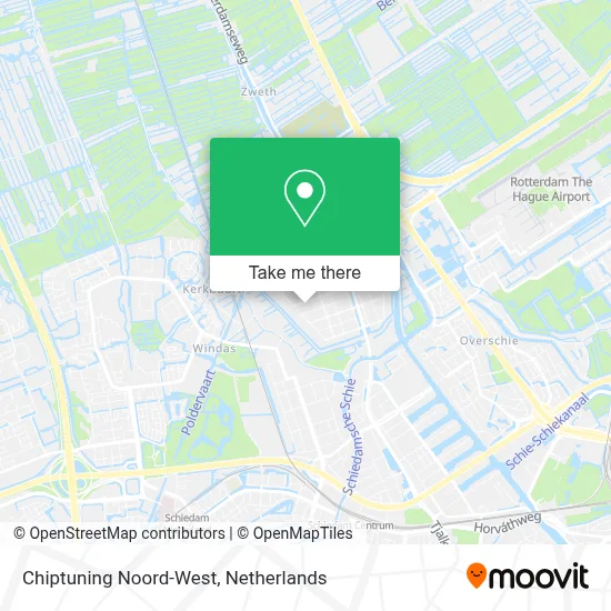 Chiptuning Noord-West map
