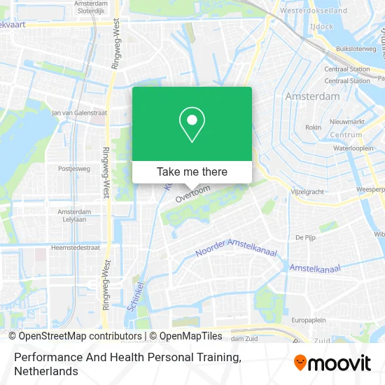 Performance And Health Personal Training map