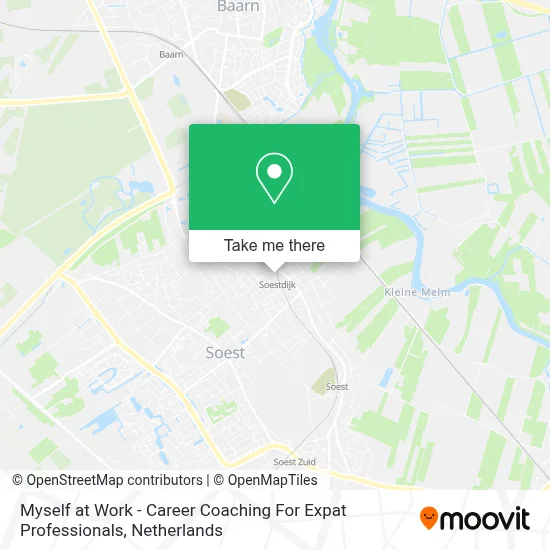Myself at Work - Career Coaching For Expat Professionals map