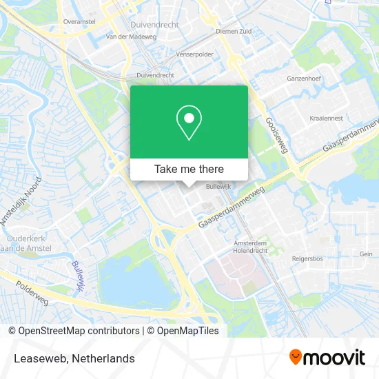 Leaseweb map