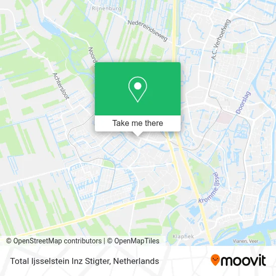 Total Ijsselstein Inz Stigter map