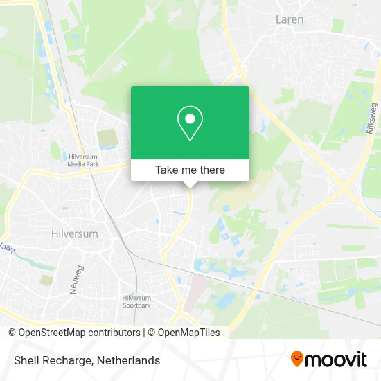 Shell Recharge map