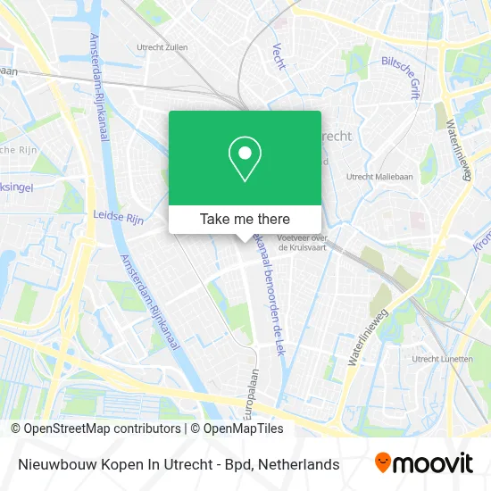 Nieuwbouw Kopen In Utrecht - Bpd map