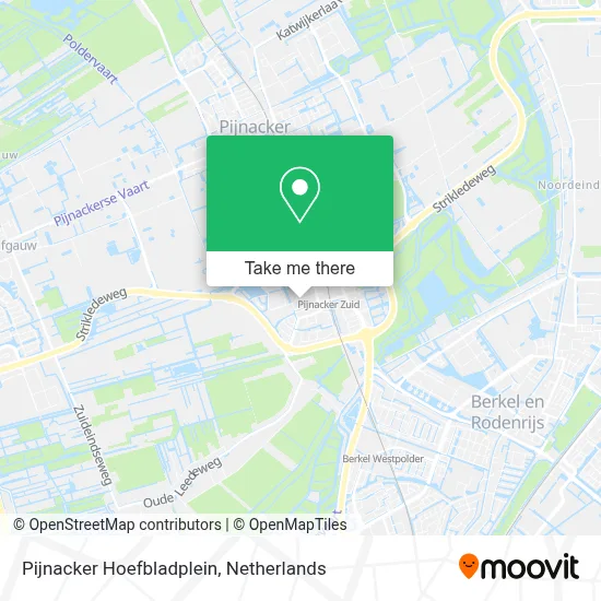Pijnacker Hoefbladplein map