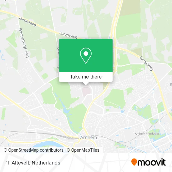 'T Altevelt map