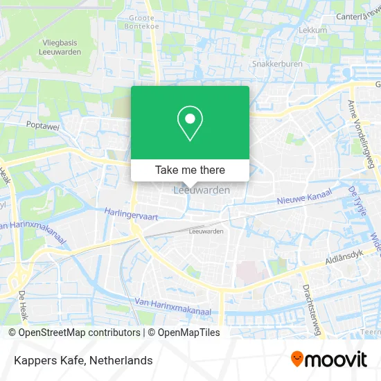Kappers Kafe map