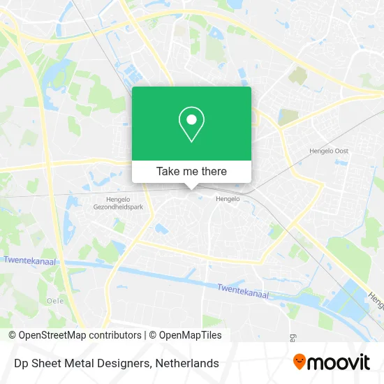 Dp Sheet Metal Designers map