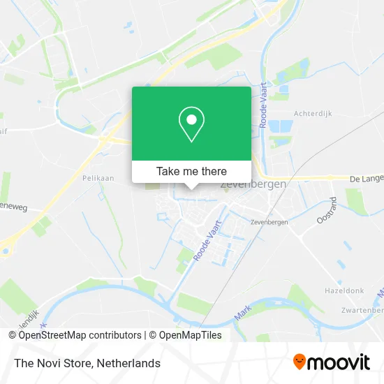 The Novi Store map