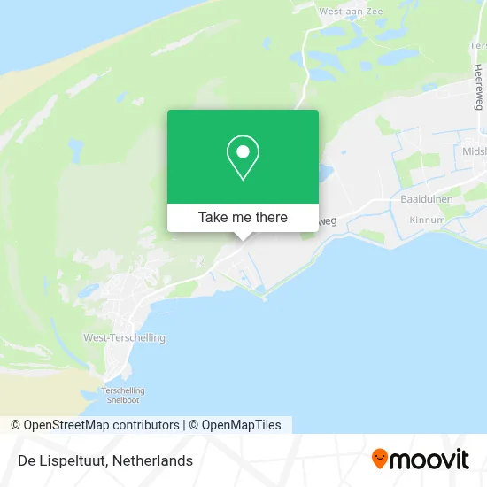 De Lispeltuut map