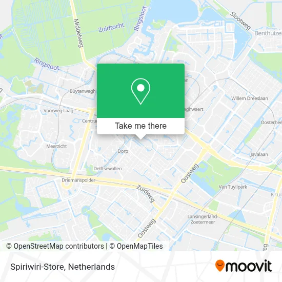 Spiriwiri-Store map