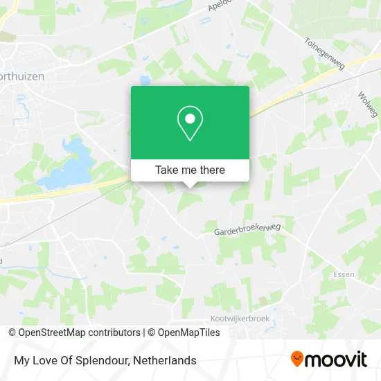 My Love Of Splendour map