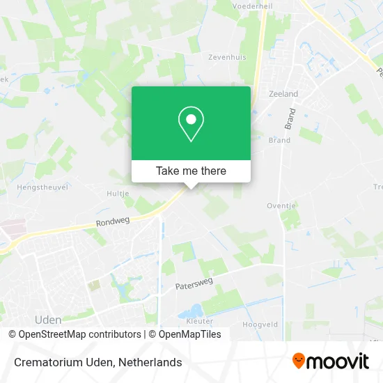 Crematorium Uden map