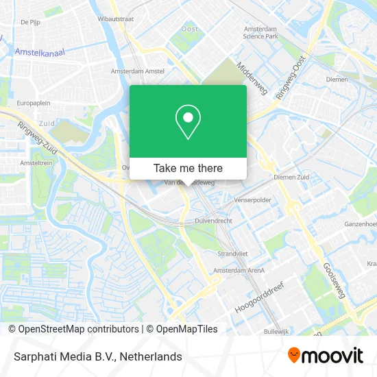 Sarphati Media B.V. map