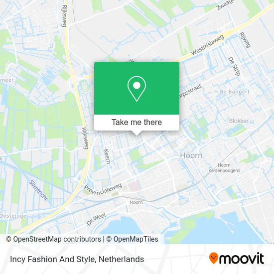 Incy Fashion And Style map
