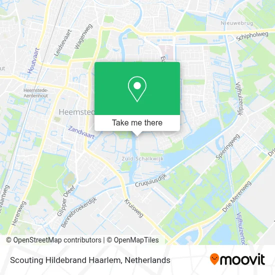 Scouting Hildebrand Haarlem map