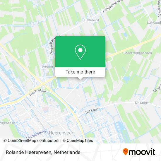 Rolande Heerenveen map